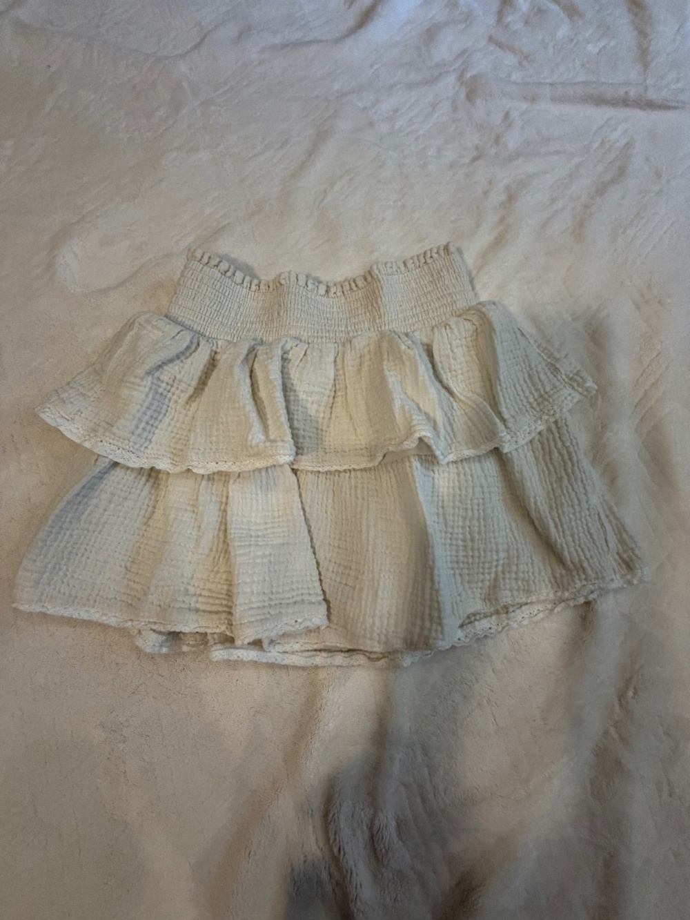 Cat & Jack white Kids Skort Size: L(10/12)
